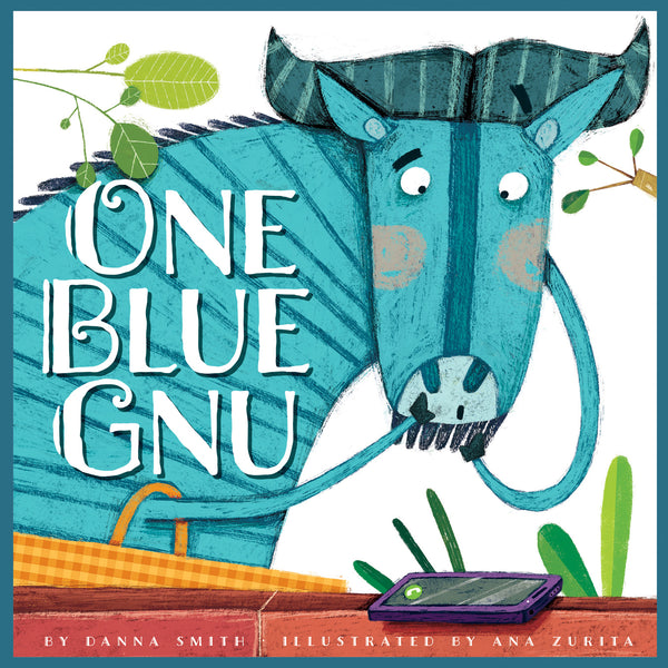 One Blue Gnu - Bookmark